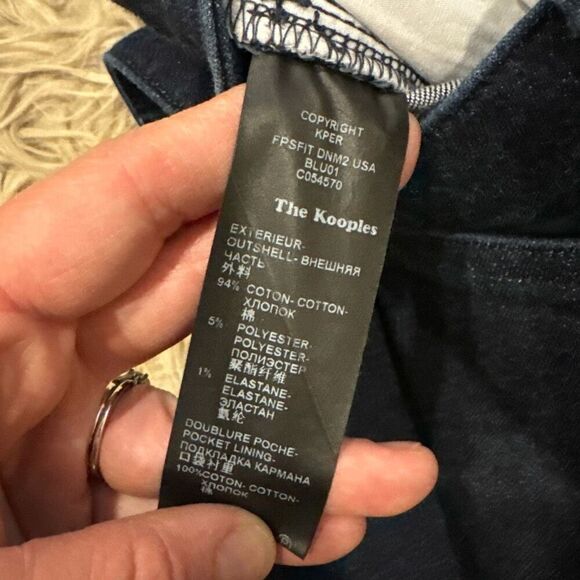 The Kooples Jeans size 27 short fit - Picture 3 of 5